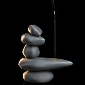 Zen wierrookhouder met balansdesign